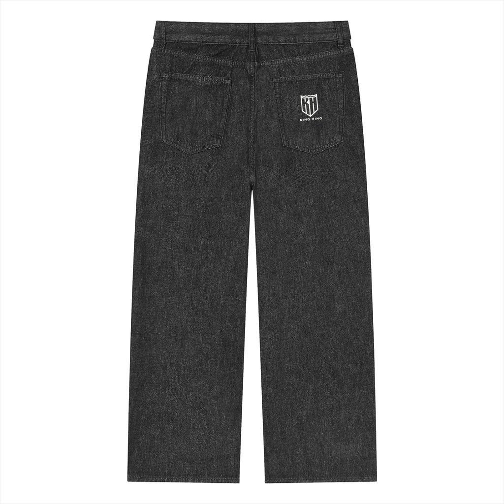 Western Vintage Wash Black Jeans