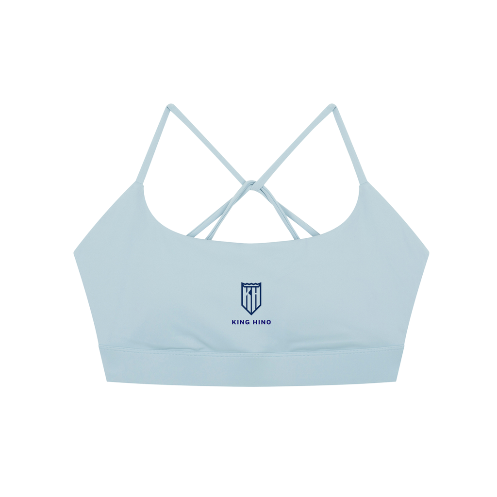 Strappy Criss Cross Yoga Sports Bra