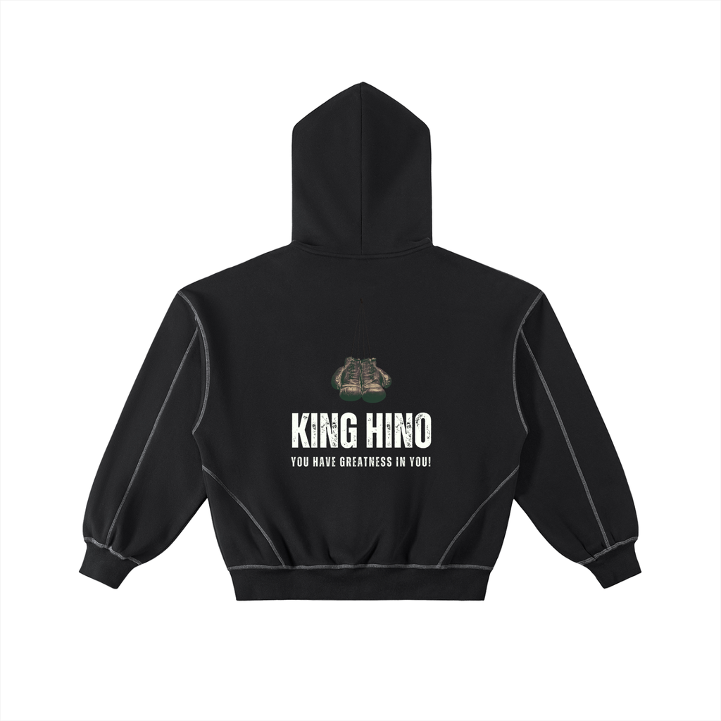 Stitched Zip Hoodie