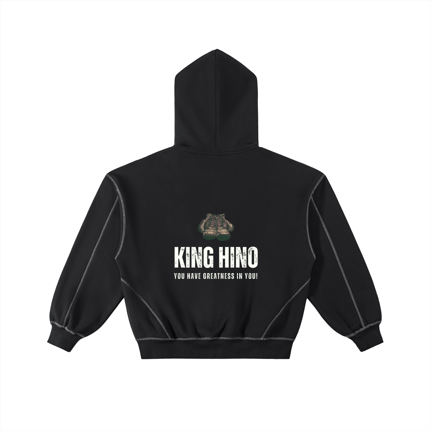 Stitched Zip Hoodie