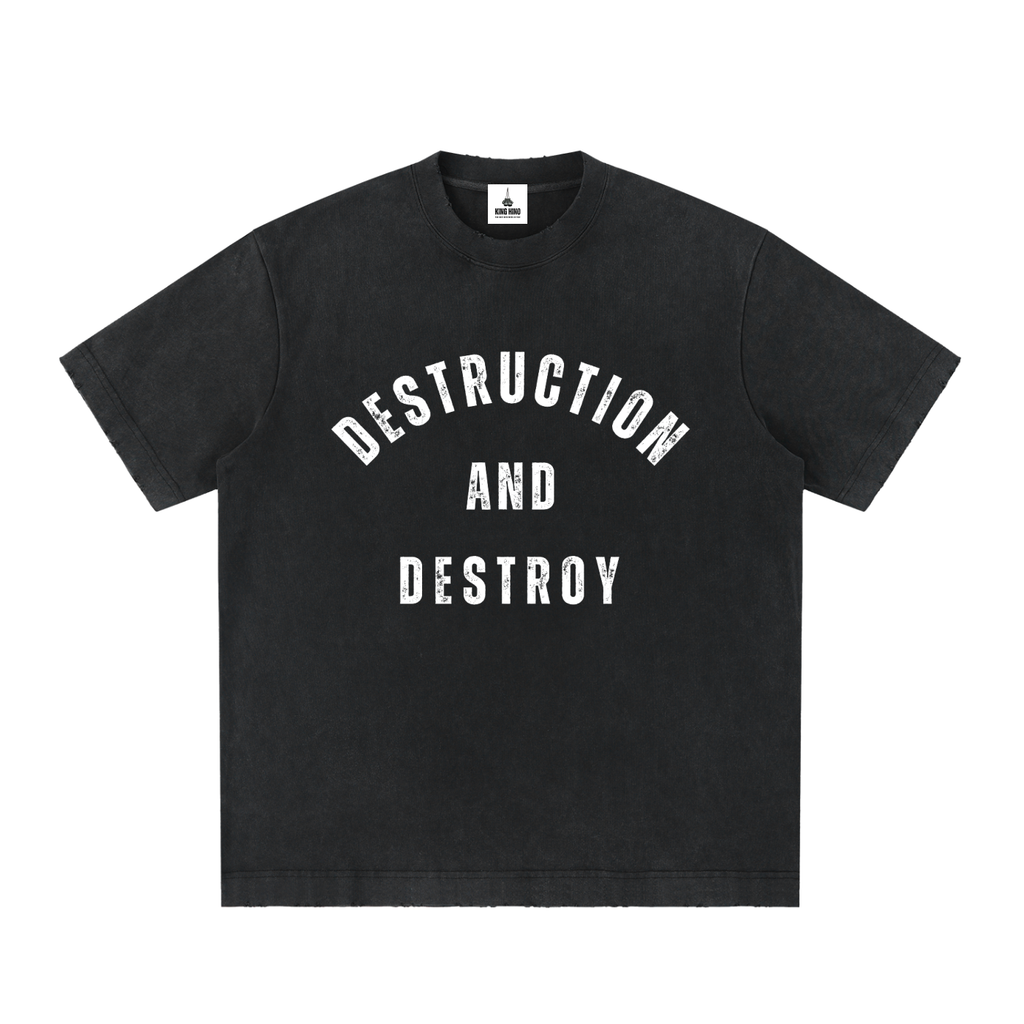 DESTRUCTION & DESTROY VINTAGE TEE