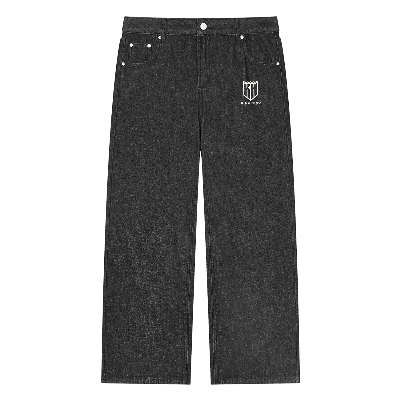 Western Vintage Wash Black Jeans