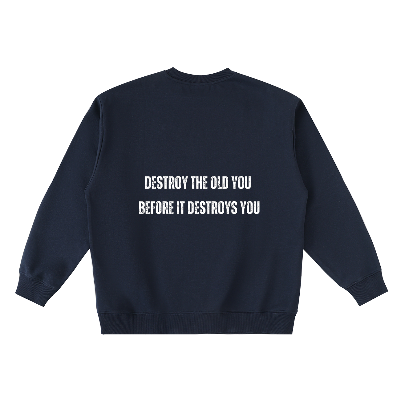Oversized Crewneck Taped Sweatshirt