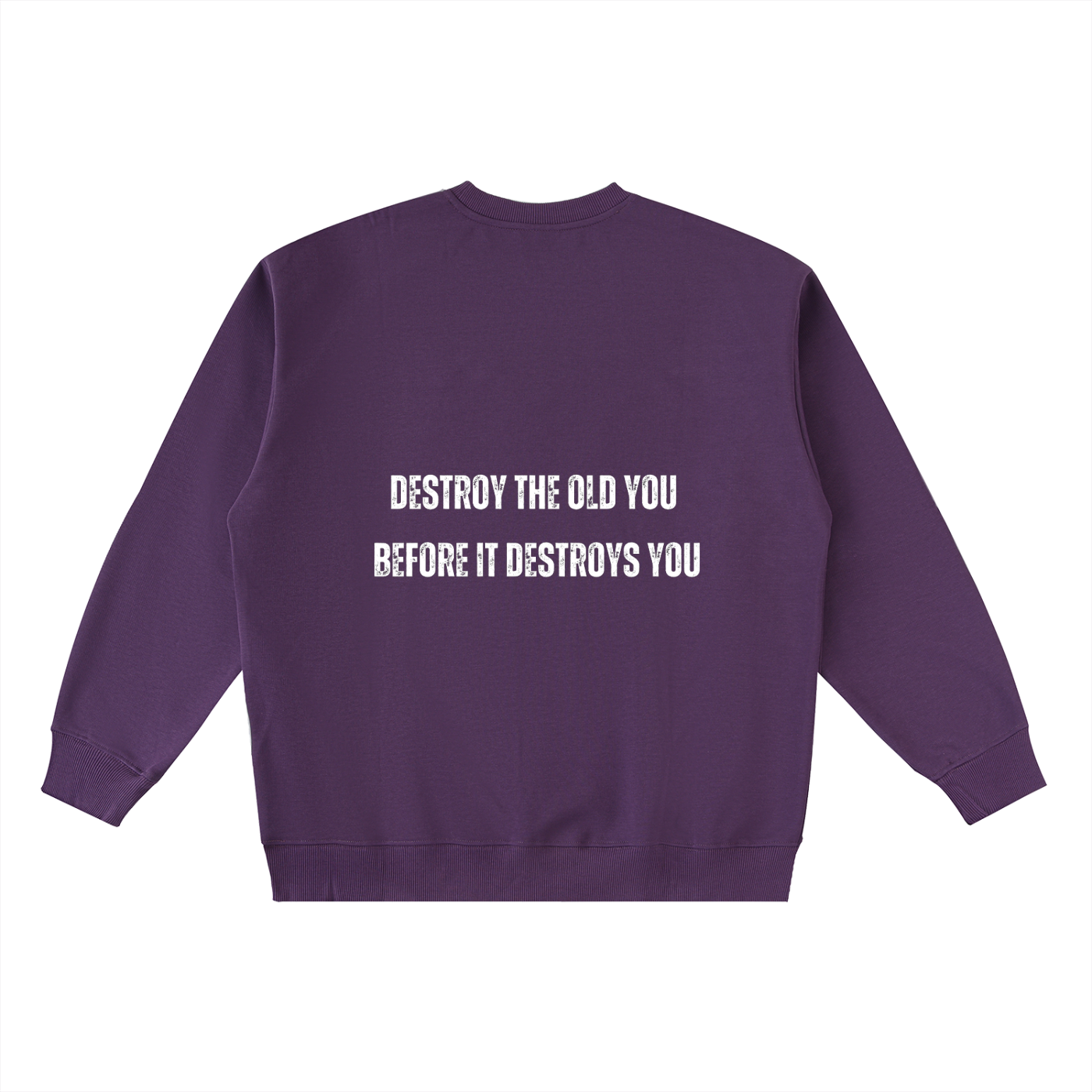 Oversized Crewneck Taped Sweatshirt