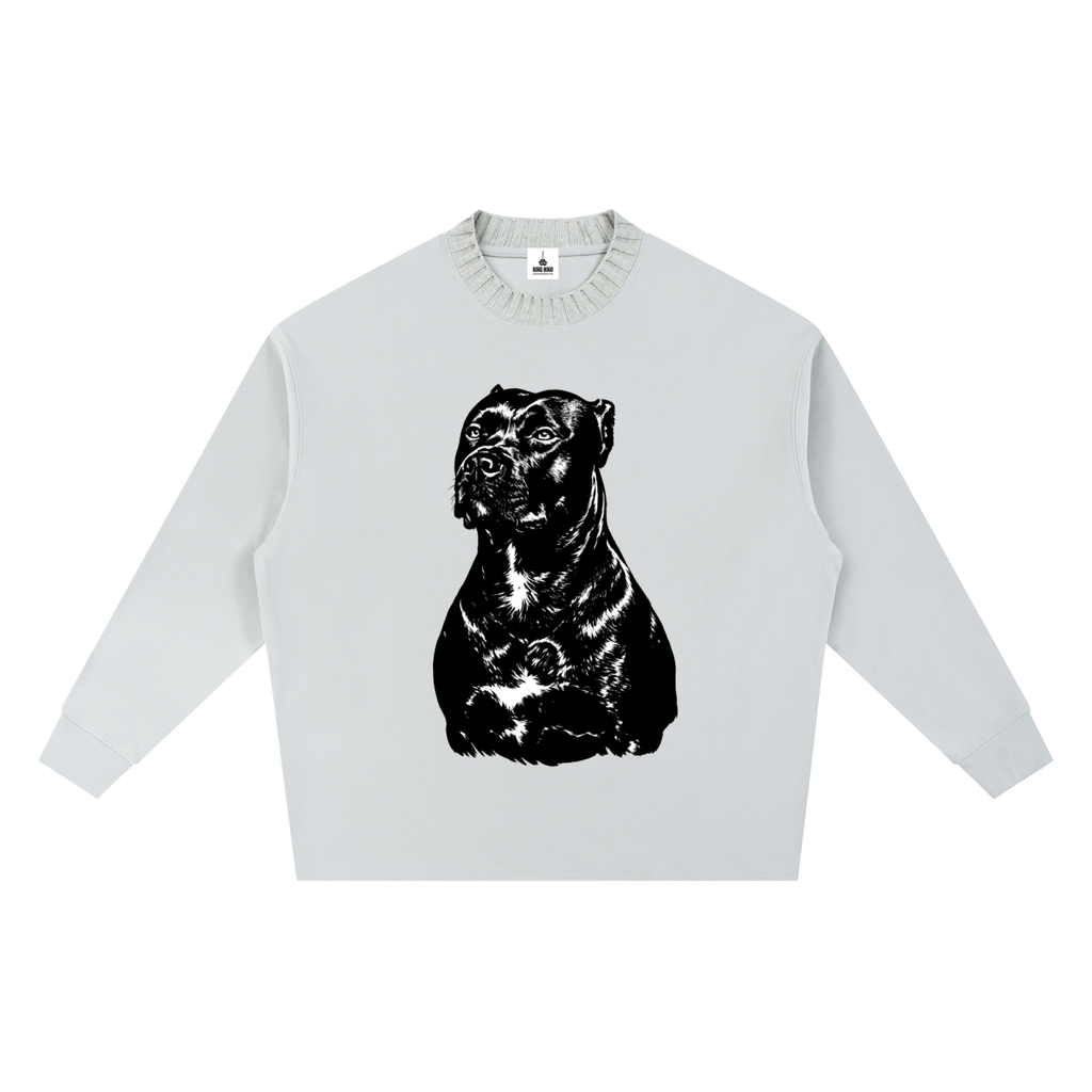 BIG DOG OVERSIZED SWEATER GREY