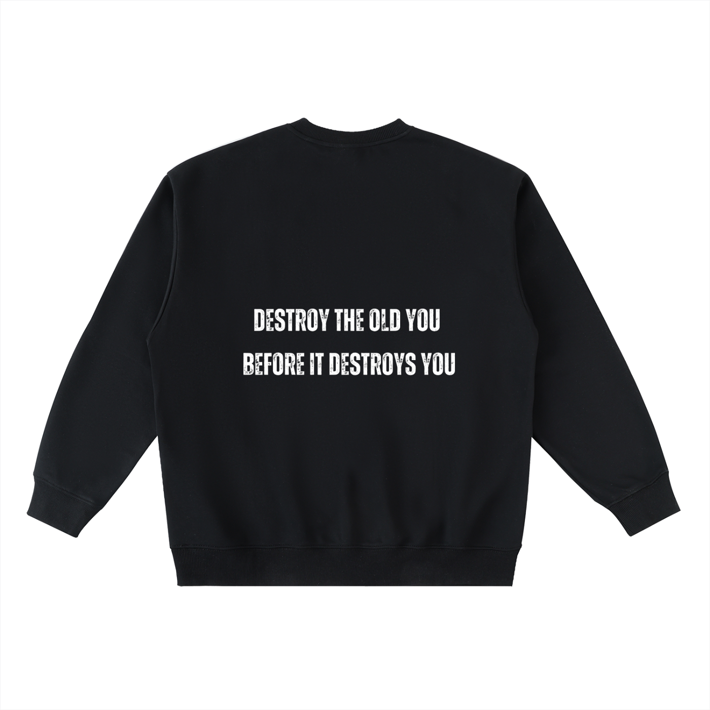 Oversized Crewneck Taped Sweatshirt