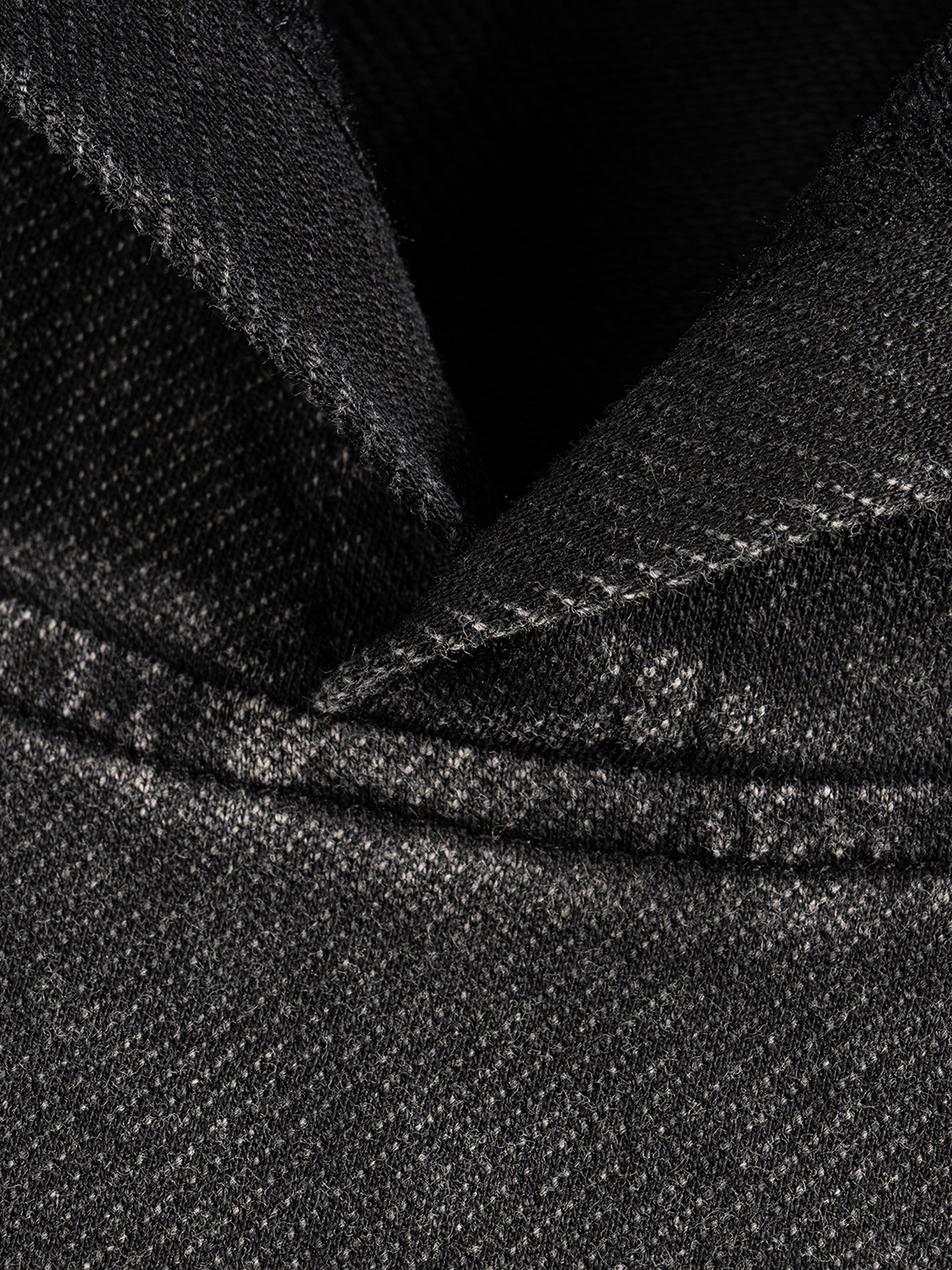 Snow Washed Hooded Boxy T-Shirt